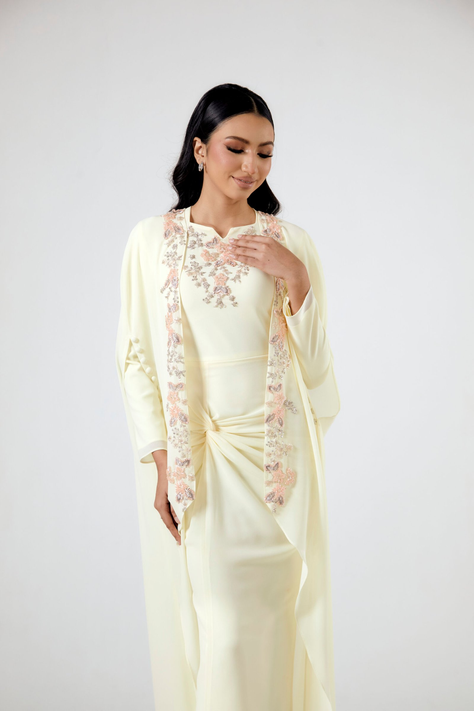 Amber Glow in Soft Yellow
