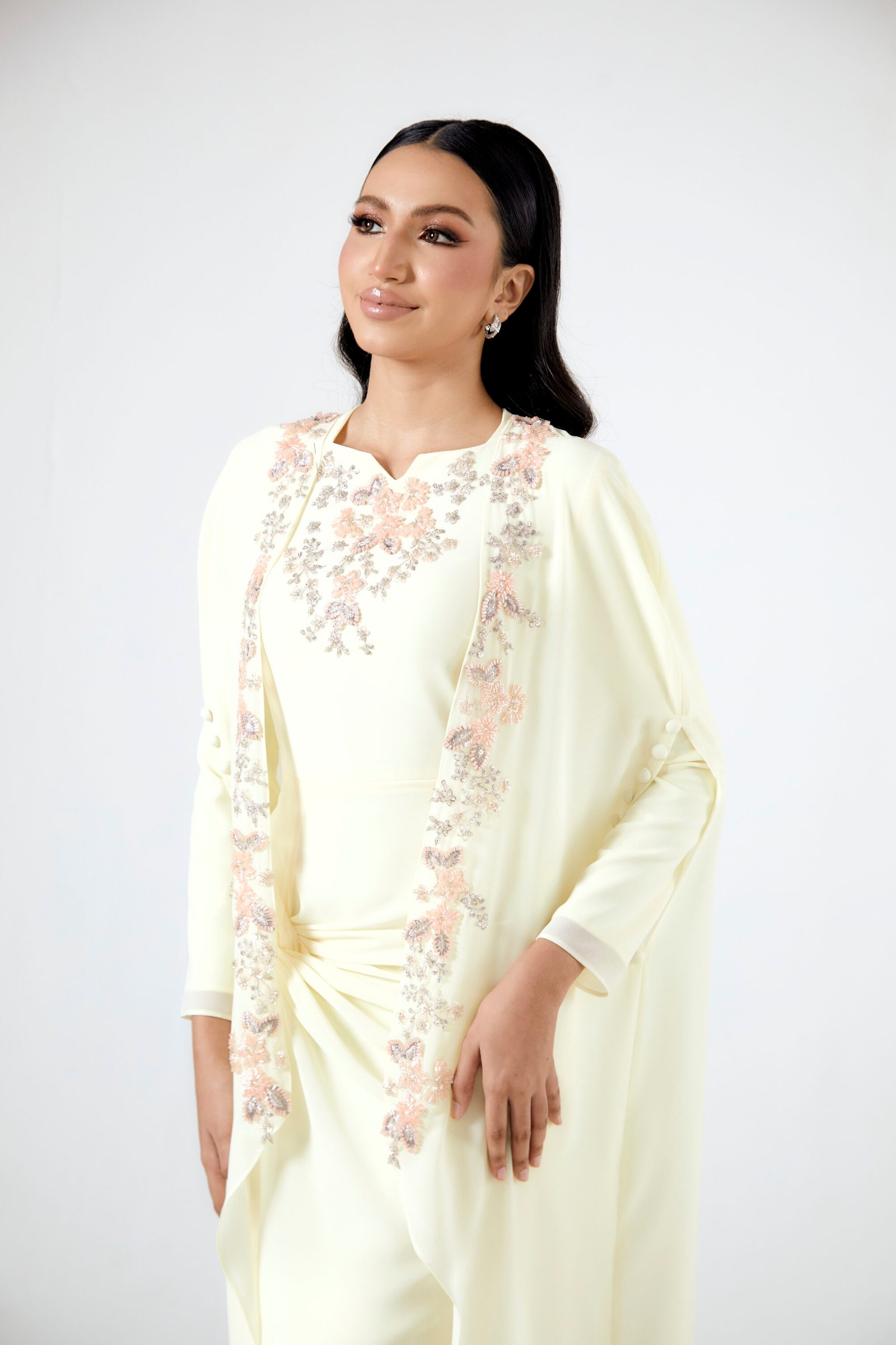 Amber Glow in Soft Yellow